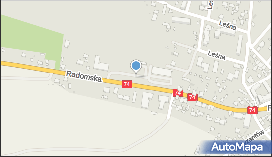 Paczkomat InPost ANN01M, Radomska 28A, Annopol 23-235