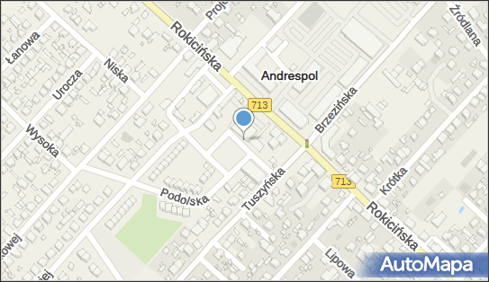 Paczkomat InPost ANR02M, Rokicińska 128B, Andrespol 95-020