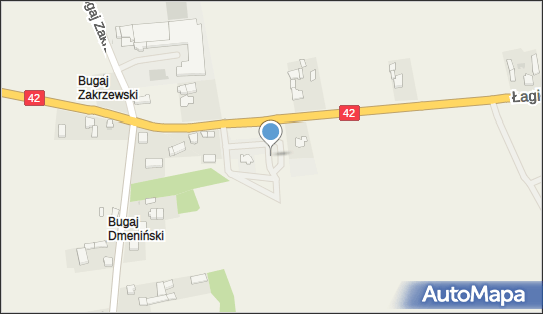 Paczkomat InPost ANTQ01BAPP, Bugaj Zakrzewski 3, Kodrąb 97-512