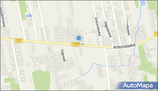 Paczkomat InPost ANW01M, Antoniówka 11, Antoniówka 26-630