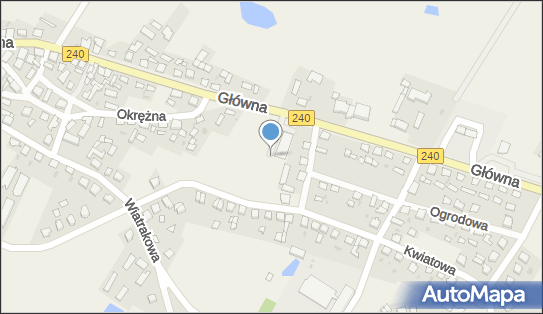 Paczkomat InPost BAW02M, Główna 27A, Bysław 89-510