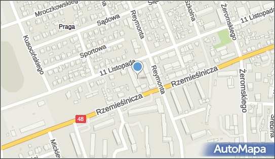 Paczkomat InPost BBG01N, 11 Listopada 27, Białobrzegi 26-800