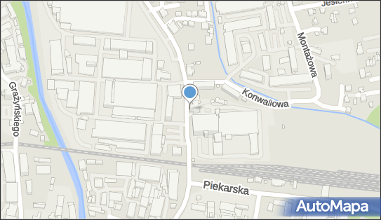Paczkomat InPost BBI16N, Komorowicka 110, Bielsko-Biała 43-300