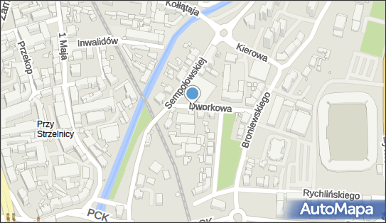 Paczkomat InPost BBI66M, Dworkowa 2, Bielsko-Biała 43-300