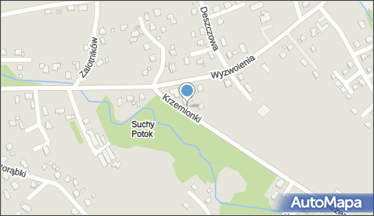 Paczkomat InPost BBI79M, Wyzwolenia 452, Bielsko-Biała 43-300