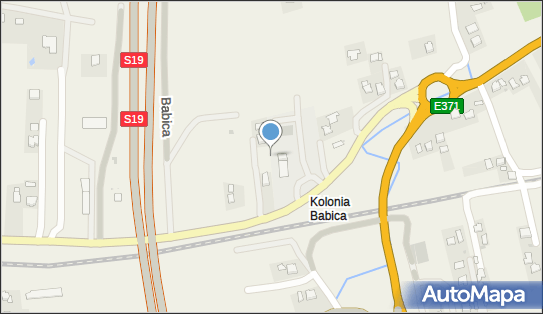 Paczkomat InPost BBX01M, Babica 416A, Babica 38-120