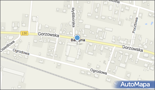 Paczkomat InPost BCY02M, Gorzowska 37, Baczyna 66-432