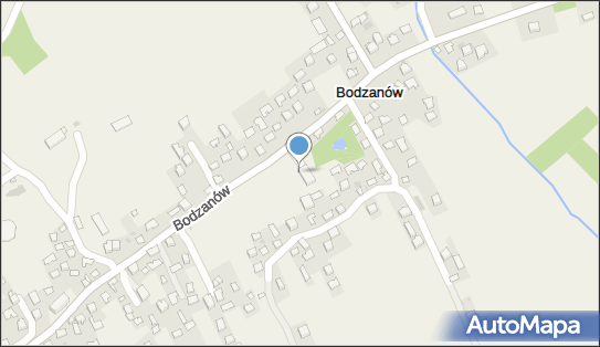 Paczkomat InPost BDA01G, Bodzanów 501, Bodzanów 32-020