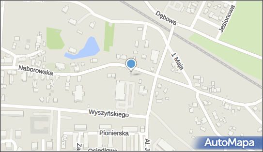 Paczkomat InPost BDO02M, Wyszyńskiego 1, Brzeg Dolny 56-120