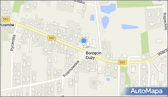 Paczkomat InPost BDX01M, Warszawska 828, Borzęcin Duży 05-083