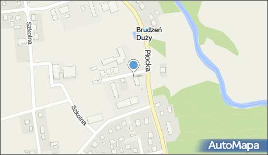 Paczkomat InPost BDY01M, Płocka 20, Brudzeń Duży 09-414