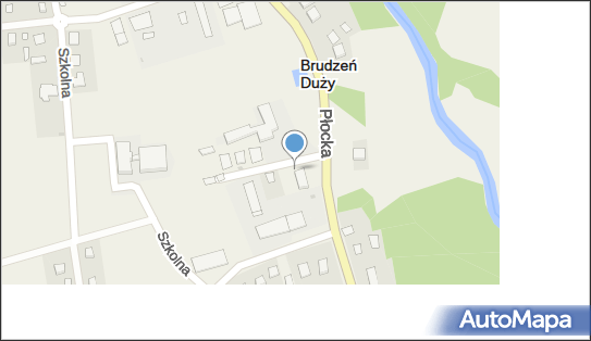 Paczkomat InPost BDY01M, Płocka 20, Brudzeń Duży 09-414