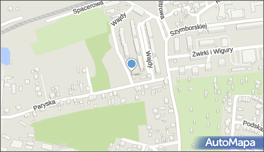 Paczkomat InPost BED01APP, Paryska 53, Będzin 42-500