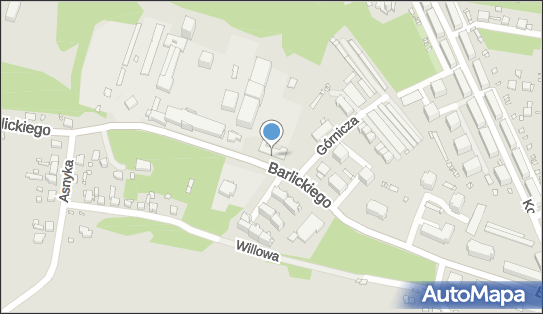 Paczkomat InPost BED02A, Barlickiego 26, Będzin 42-506