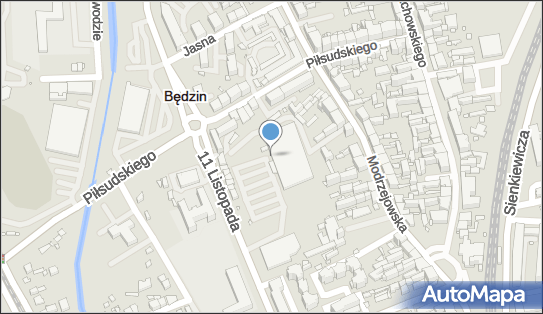 Paczkomat InPost BED05A, 11 Listopada 10, Będzin 42-500