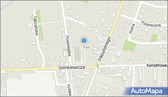 Paczkomat InPost BEL04M, Sienkiewicza 42, Bełchatów 97-400