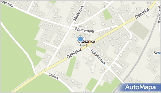 Paczkomat InPost BEN02M, Dębicka 38, Brzeźnica 39-207