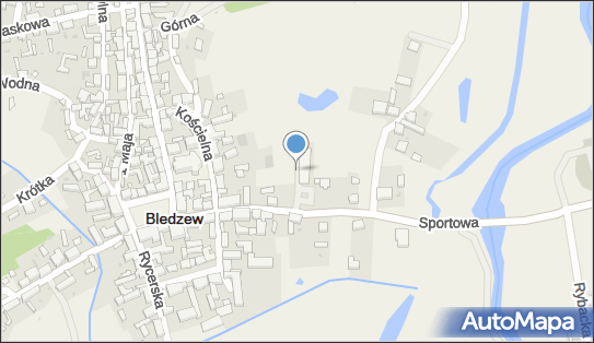 Paczkomat InPost BEW02M, Sportowa 7, Bledzew 66-350