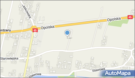 Paczkomat InPost BEY01M, Starowiejska 31, Bierdzany 46-046