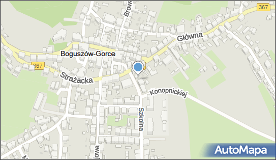 Paczkomat InPost BGO03M, Strażacka 4a, Boguszów-Gorce 58-370