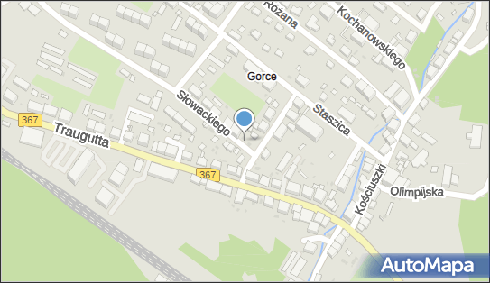 Paczkomat InPost BGO04M, Słowackiego 1a, Boguszów-Gorce 58-371