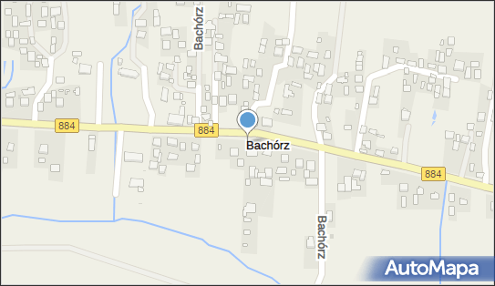Paczkomat InPost BHR01M, Bachórz 111E, Bachórz 36-068