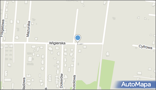 Paczkomat InPost BIA03APP, Wigierska 38, Białystok 15-591
