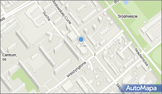 Paczkomat InPost BIA04M, Skłodowskiej-Curie 14B, Białystok 15-001