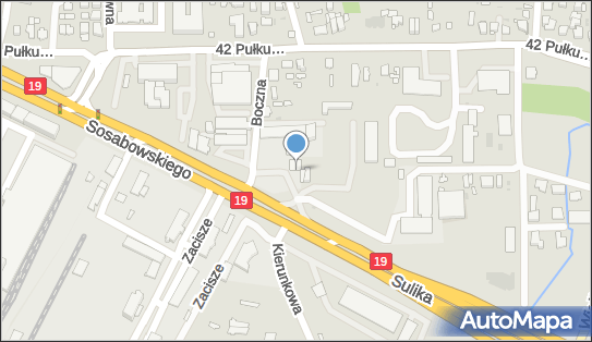 Paczkomat InPost BIA06M, Gen. Sosabowskiego 25, Białystok 15-182