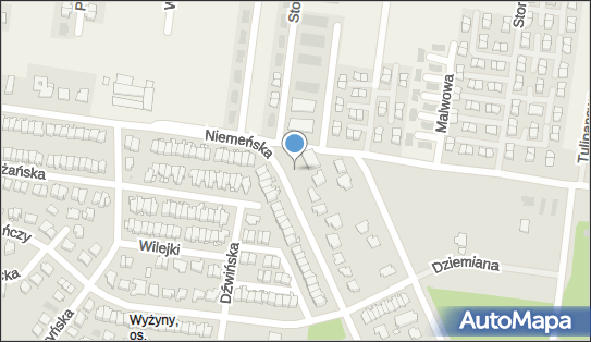 Paczkomat InPost BIA115M, Niemeńska 23, Białystok 15-161