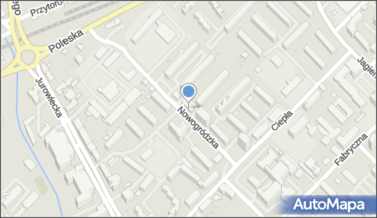 Paczkomat InPost BIA18HP, Nowogrodzka 6/1, Białystok 15-490