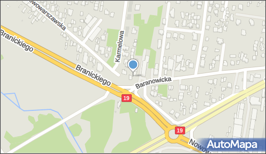 Paczkomat InPost BIA39M, Baranowicka 7, Białystok 15-554