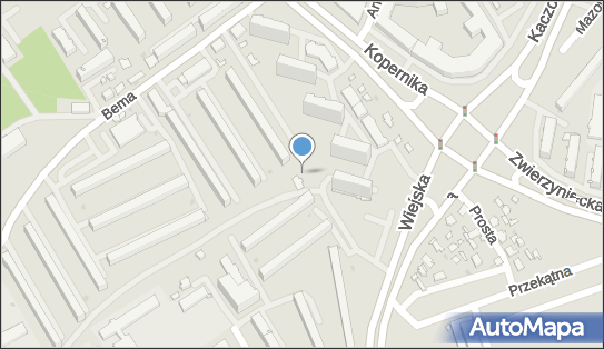 Paczkomat InPost BIA57M, Wiejska 4B/1, Białystok 15-352