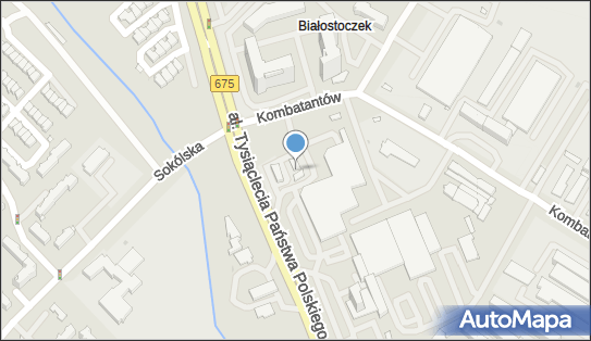 Paczkomat InPost BIA66M, Tysiąclecia Państwa Polskiego 8C 15-111