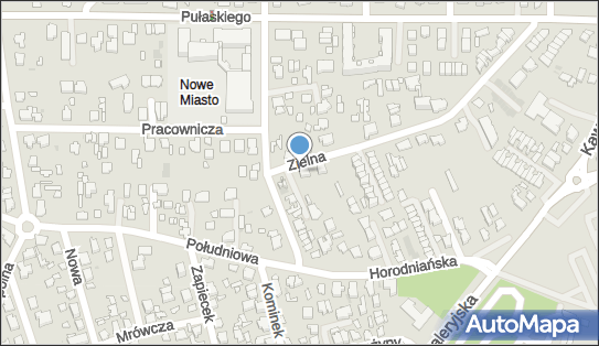 Paczkomat InPost BIA69M, Zielna 37, Białystok 15-339