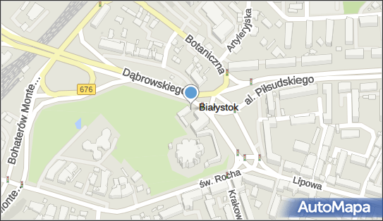 Paczkomat InPost BIA78M, Abramowicza 1, Białystok 15-871