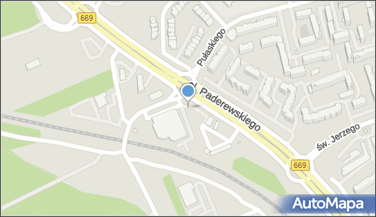 Paczkomat InPost BIA80M, Paderewskiego 10, Białystok 15-349