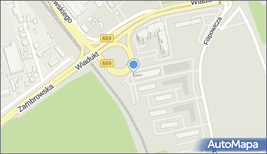 Paczkomat InPost BIA96M, Feliksa Filipowicza 4, Białystok 15-327