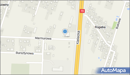 Paczkomat InPost BIC03M, Marmurowa 2, Bilcza 26-026