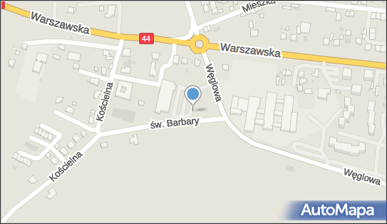 Paczkomat InPost BIE01M, Węglowa 2, Bieruń 43-155