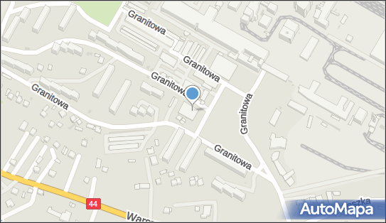 Paczkomat InPost BIE01N, Granitowa 16, Bieruń 43-155