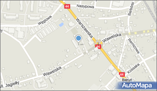 Paczkomat InPost BIE06M, Wawelska 17, Bieruń 43-155