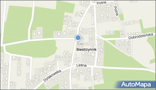 Paczkomat InPost BIES01M, Ozimska 20, Biestrzynnik 46-043