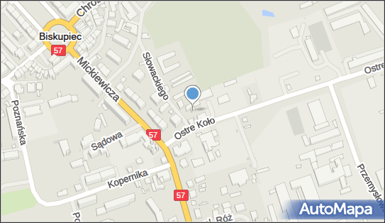 Paczkomat InPost BIK04M, Słowackiego 4, Biskupiec 11-300