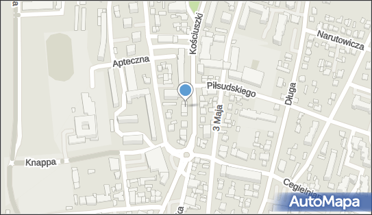 Paczkomat InPost BIL02BAPP, Kościuszki 42, Biłgoraj 23-400