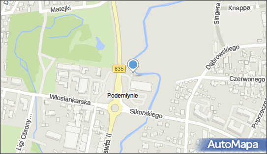 Paczkomat InPost BIL02M, Gen. Sikorskiego 22, Biłgoraj 23-400