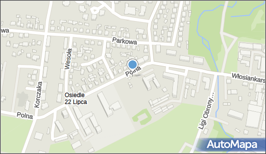 Paczkomat InPost BIL04M, Polna 2, Biłgoraj 23-400