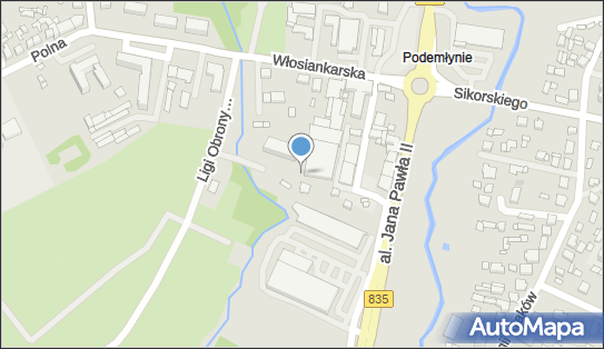 Paczkomat InPost BIL08M, Włosiankarska 5F, Biłgoraj 23-400
