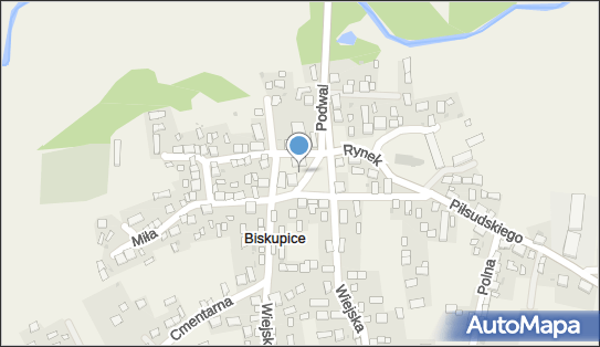 Paczkomat InPost BIP01M, Rynek 4, Biskupice 21-044