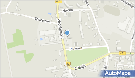 Paczkomat InPost BIR01M, Wrocławska 68, Bierutów 56-420
